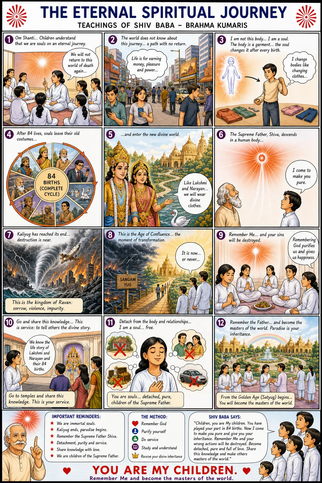 Lecture illustrée du murli
