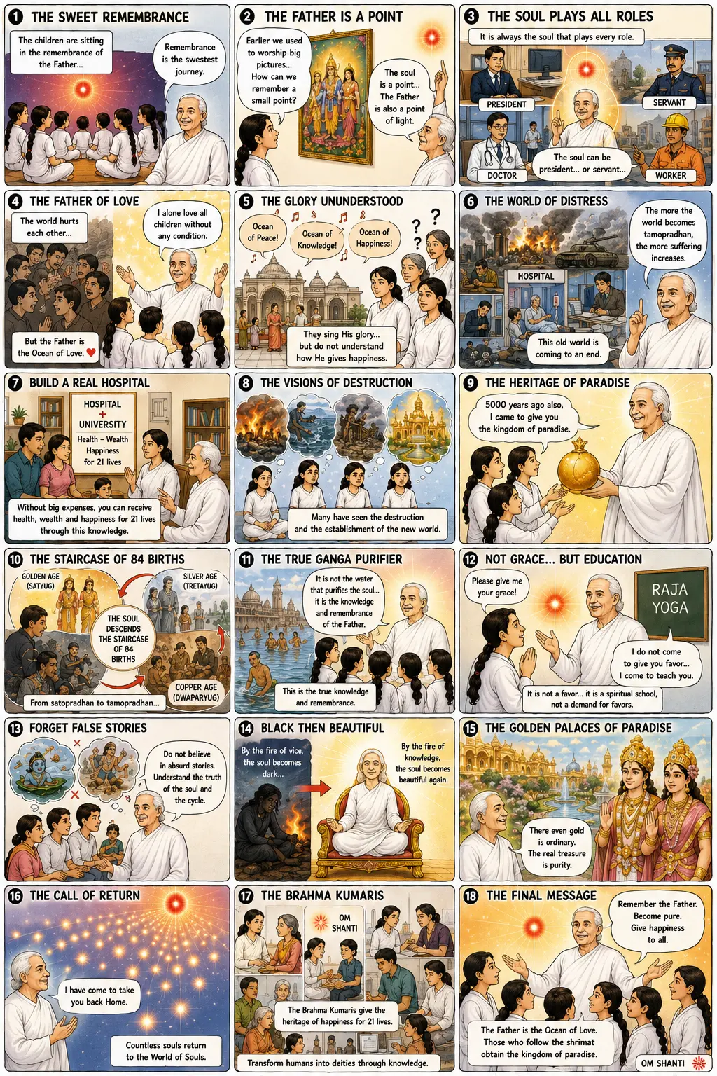 Lecture illustrée du murli