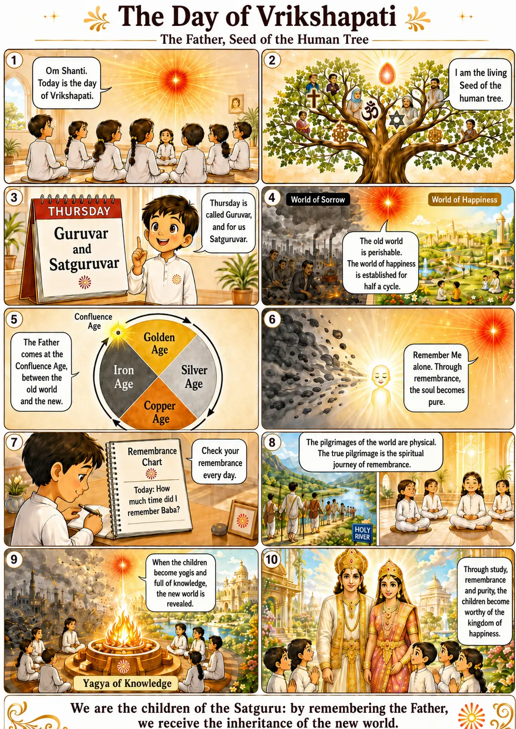 Lecture illustrée du murli