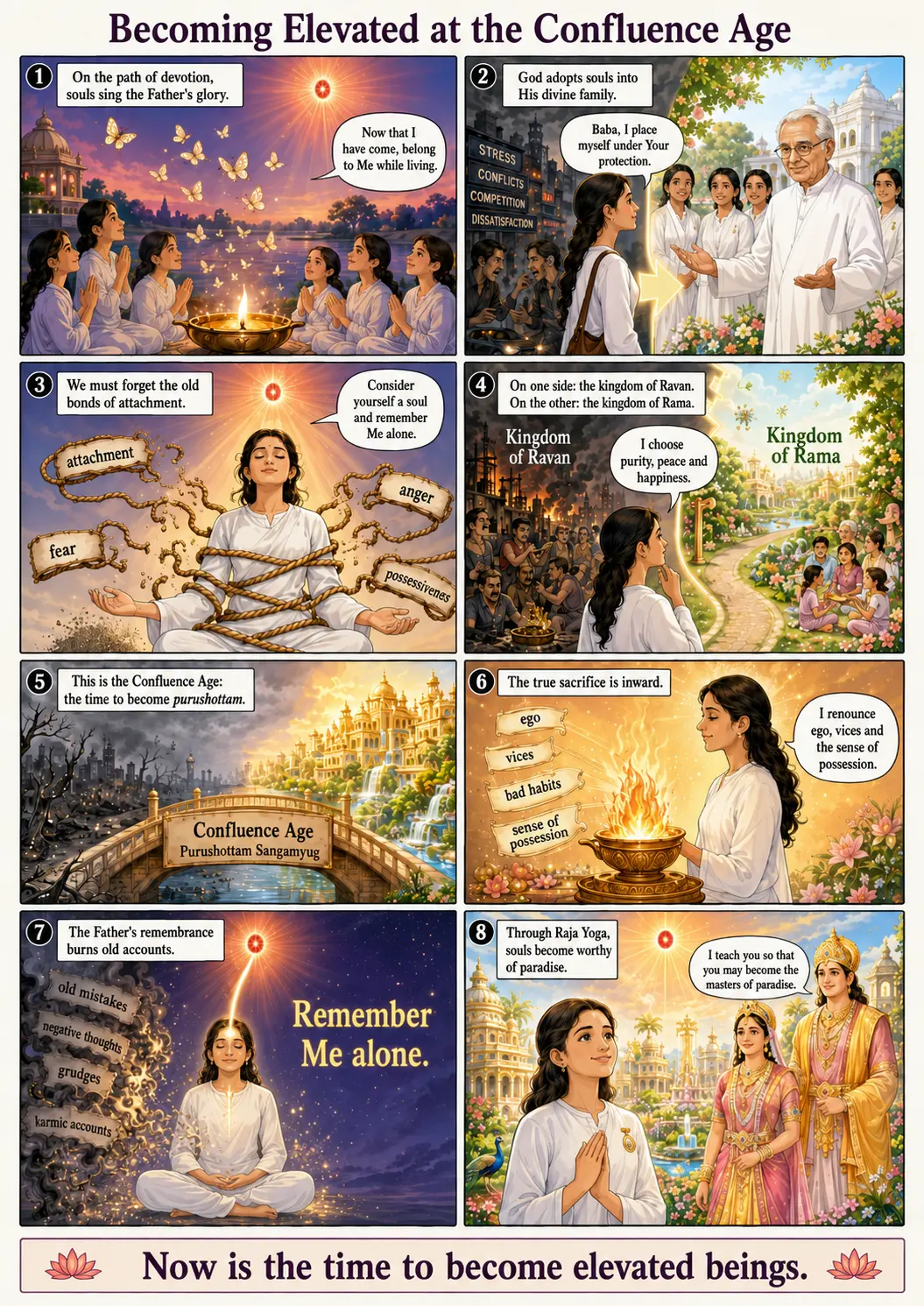 Lecture illustrée du murli