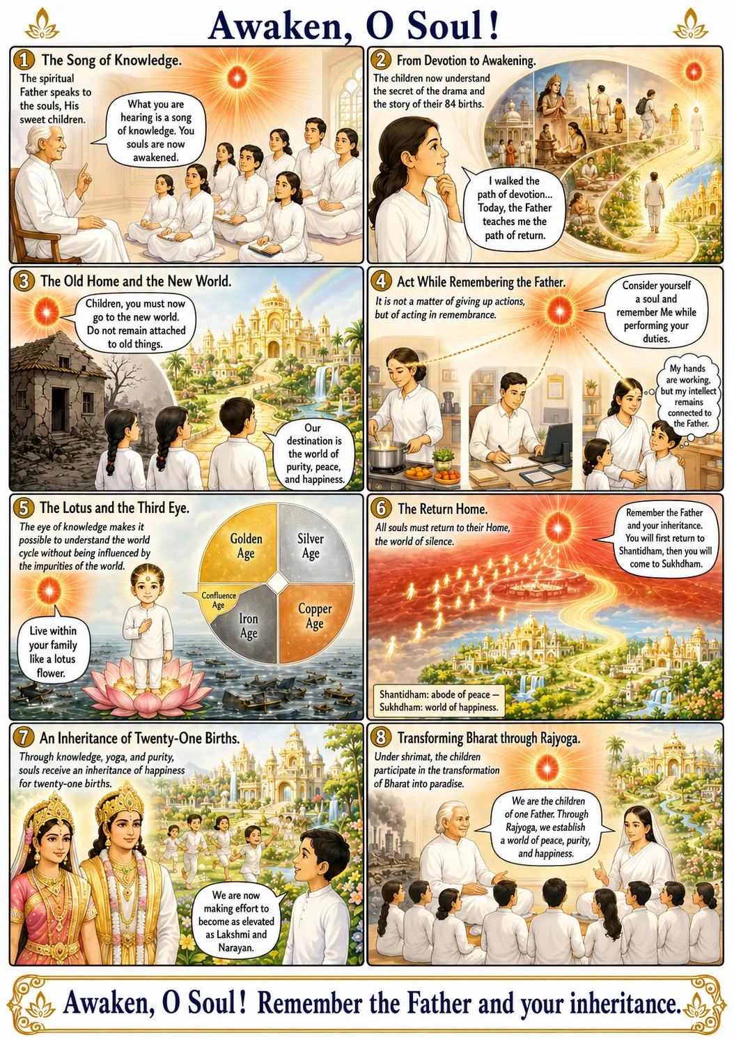 Lecture illustrée du murli