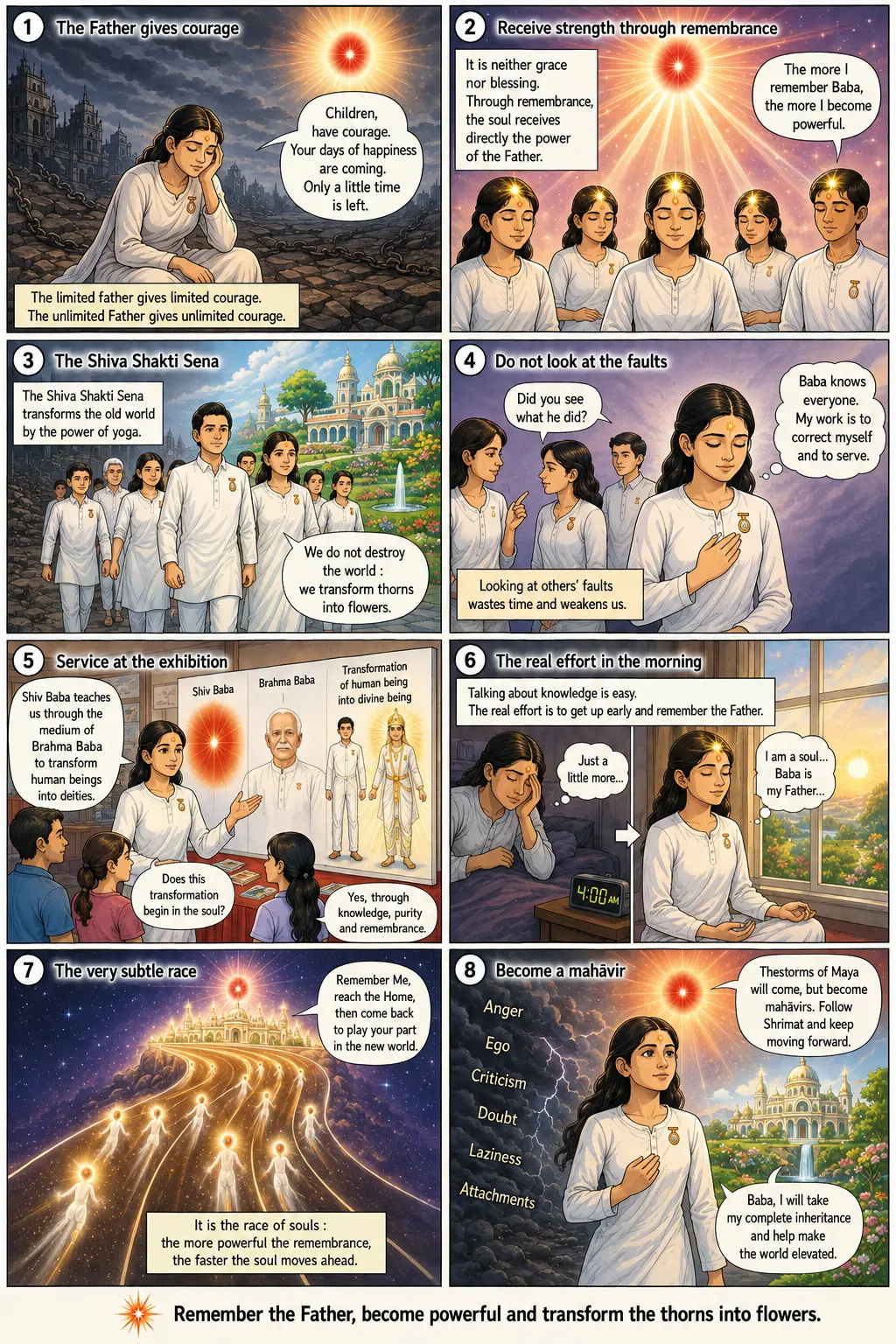 Lecture illustrée du murli