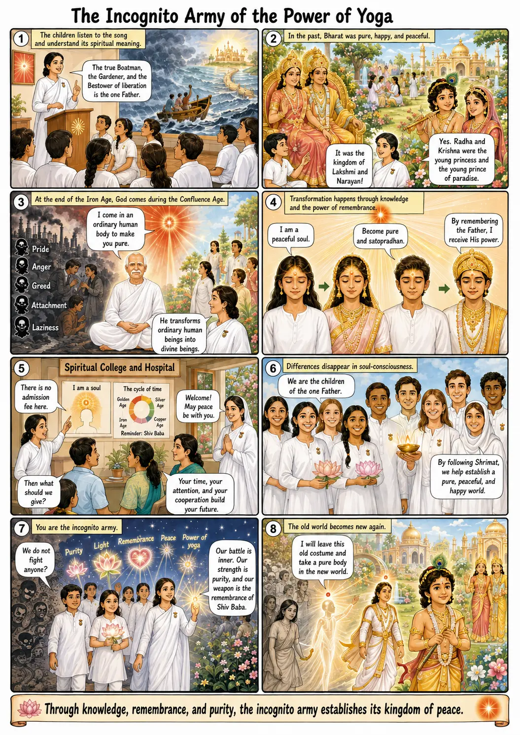 Lecture illustrée du murli
