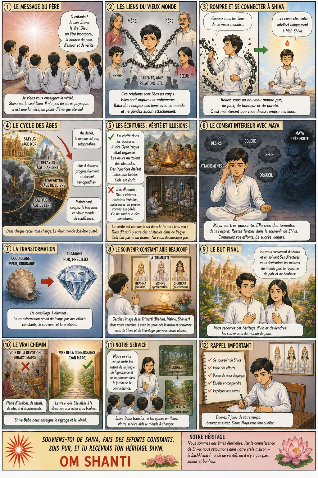 Lecture illustrée du murli