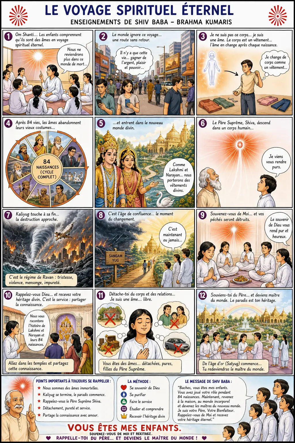 Lecture illustrée du murli