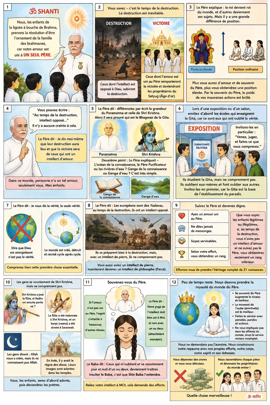 Lecture illustrée du murli