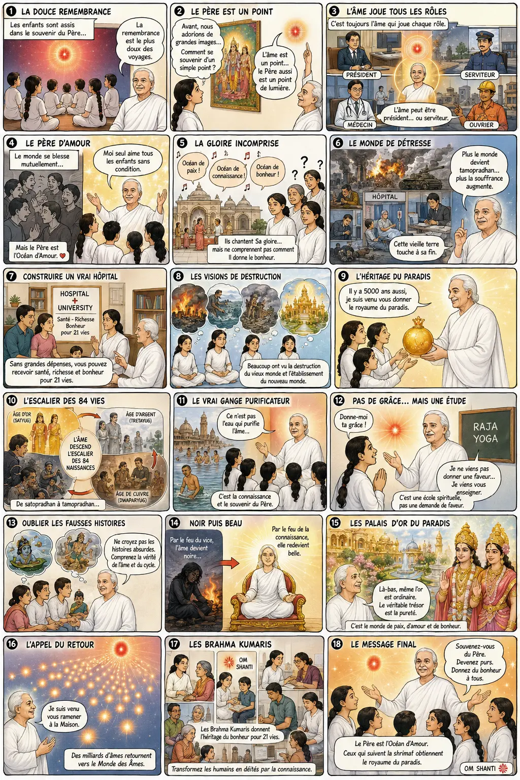 Lecture illustrée du murli