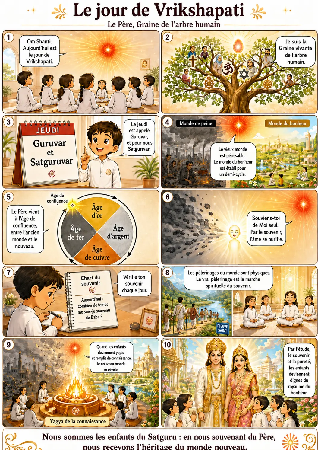 Lecture illustrée du murli